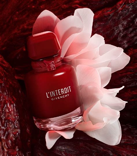 l'interdit eau de parfum rouge ultime givenchy|givenchy l interdit perfume.